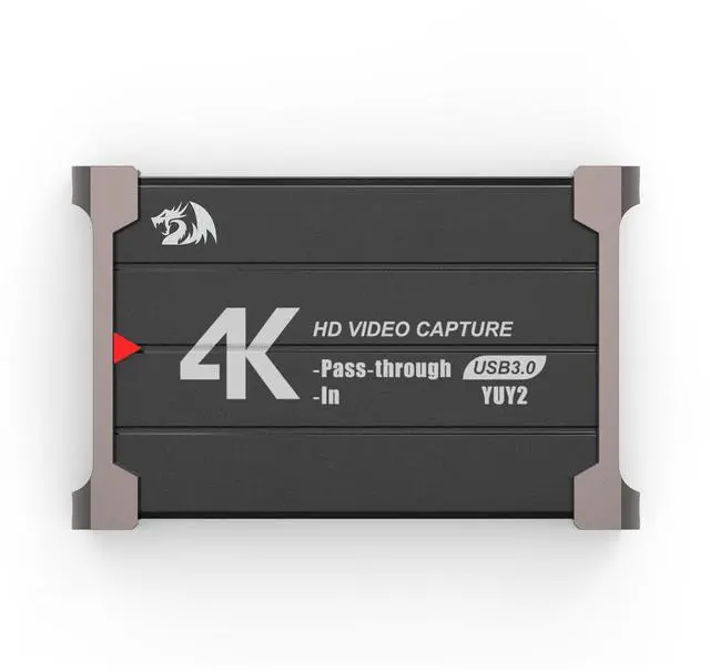 Alt view image 5 of 7 - VC321 4K Video Capture Card, USB 3.0 1080p 60fps Video Capture, 4K HDMI Pass-Through, Zero-Latency Streaming, Compatible with Windows/Mac, Game Capture for PS5, Xbox, NS, DSLR, OBS