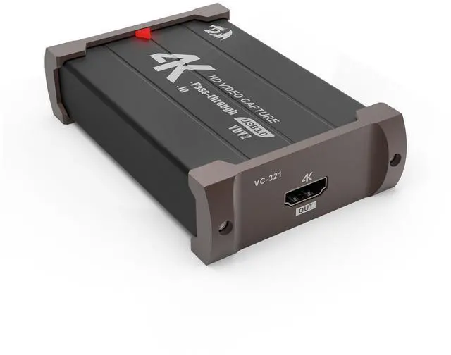 Alt view image 7 of 7 - VC321 4K Video Capture Card, USB 3.0 1080p 60fps Video Capture, 4K HDMI Pass-Through, Zero-Latency Streaming, Compatible with Windows/Mac, Game Capture for PS5, Xbox, NS, DSLR, OBS