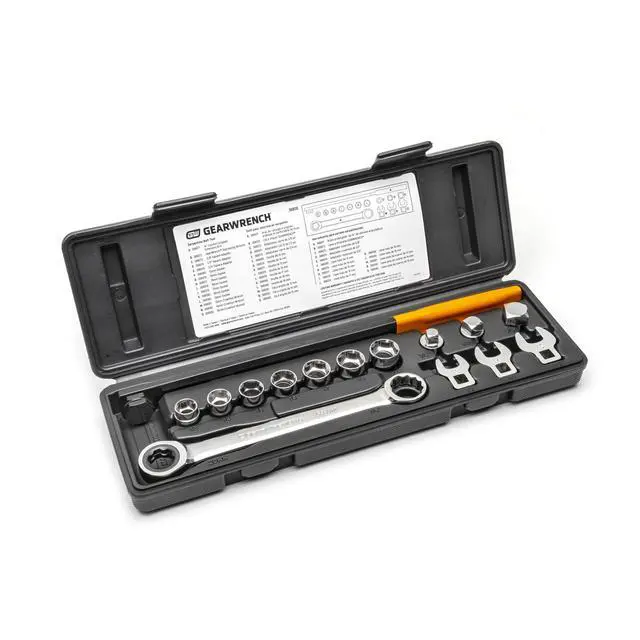 Alt view image 2 of 6 - 15 Piece Ratcheting Serpentine Belt Tool Set | 3680D