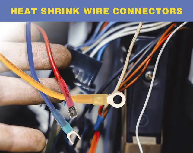 Alt view image 6 of 6 - 520PCS Marine Grade Heat Shrink Wire Connectors-Electrical Connectors Kit of Tinned Red Copper,16-14 22-16 12-10 Gauge Crimp Insulated Ring Fork Spade Butt Splices(3Colors/24Size)