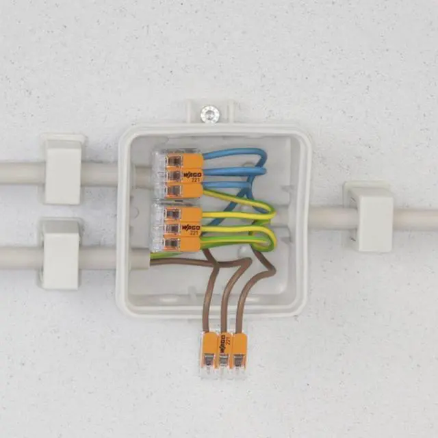 Alt view image 2 of 3 - 221-415 Lever-Nuts 5 Conductor Compact Connectors 50 PK