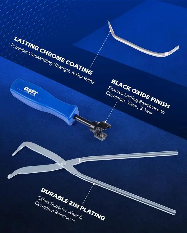 Alt view image 6 of 7 - 10pc Drum Brake Tool Kit, Drum Brake Tool with Drum Brake Spring Tool, Brake Spring Compressor, Brake Spring Pliers, Drum Brake Adjusting Tool, Brake Spoon Set, Brake Drum Tool Kit