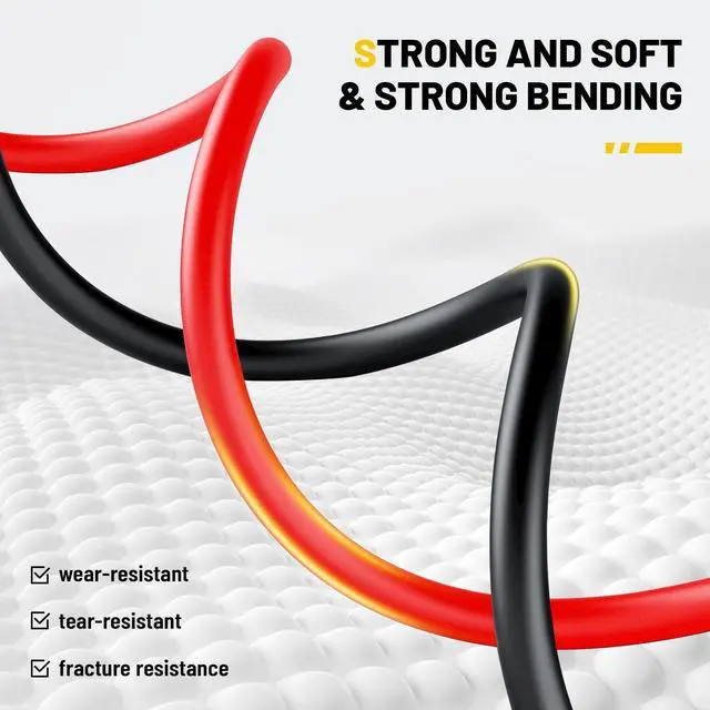 Alt view image 7 of 7 - 5PCS SAE Connector 12AWG 1 Feet SAE Extension Cable for Solar Panel Motorcycles Cars Charger Trolling Motor 2 Pin Single Plug Quick Connector Disconnect Connector