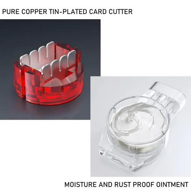 Alt view image 4 of 6 - IDC Connector 100PCS Red Clear Data Phone Wire Butt Splice 3 Ports Connectors