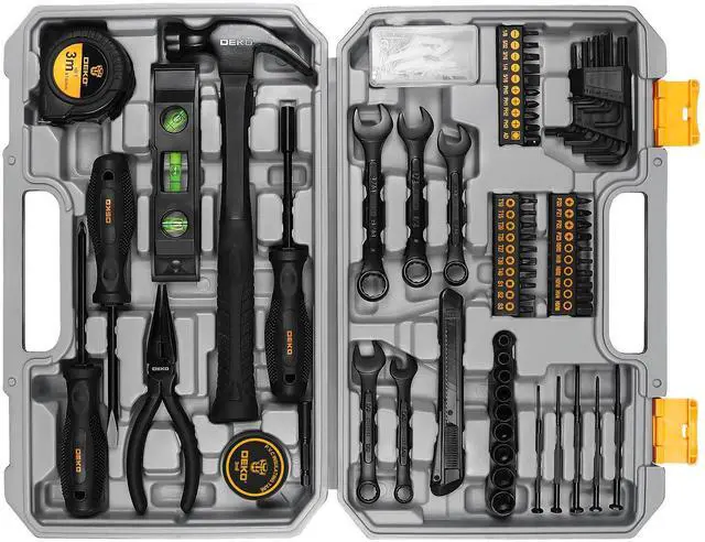 Main image of Tool Kit Set Box Home Repair Tools Basic Hand Toolbox Sets 148Piece