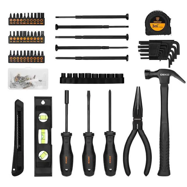 Alt view image 3 of 6 - Tool Kit Set Box Home Repair Tools Basic Hand Toolbox Sets 148Piece