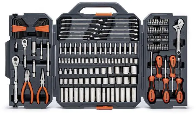 Main image of 180 Piece Professional Tool Set in Tool Storage Case - CTK180