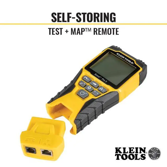 Alt view image 5 of 7 - VDV501-851 Cable Tester Kit with Scout Pro 3 for Ethernet / Data, Coax / Video and Phone Cables, 5 Locator Remotes