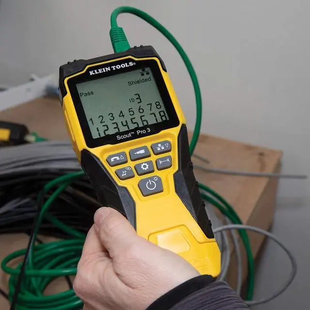Alt view image 6 of 7 - VDV501-851 Cable Tester Kit with Scout Pro 3 for Ethernet / Data, Coax / Video and Phone Cables, 5 Locator Remotes