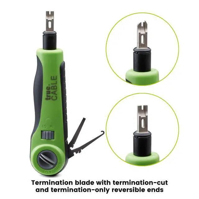Alt view image 2 of 5 - Impact Punch Down Tool With Blade for 110 IDC, Keystone Jacks and Patch Panels, trueIMPACT
