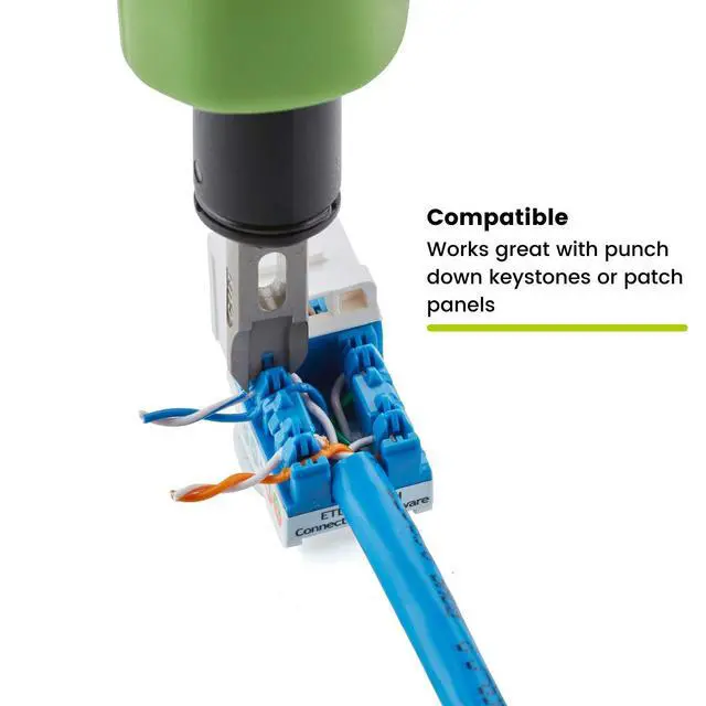 Alt view image 4 of 5 - Impact Punch Down Tool With Blade for 110 IDC, Keystone Jacks and Patch Panels, trueIMPACT
