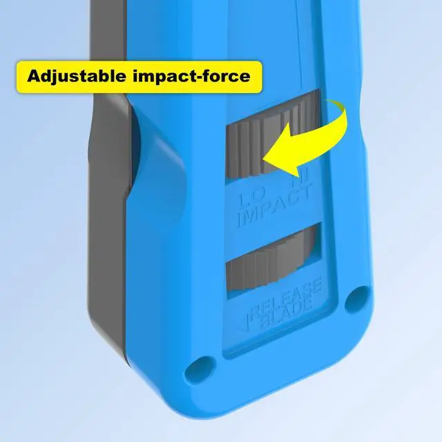 Alt view image 6 of 7 - Punch Down Tool 110 Ethernet Keystone Punch Tool with 110/66 Blades Blue 1 Pack