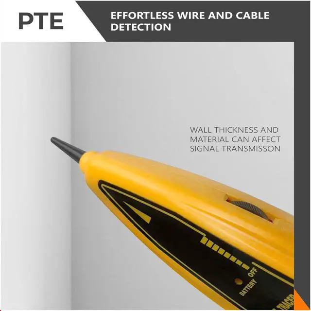 Alt view image 2 of 7 - Wire Tracer & Circuit Tester -Tone Generator & Probe Kit - Find & Trace Wires & Cables, Test Circuit Continuity, Network Telephone Line, Coaxial, Automotive - Features Alligator Clips & RJ11 Plug