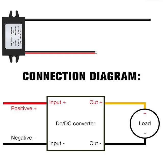 Alt view image 4 of 6 - 1 Piece 12v to 5v Dc Converter Buck Module USB Output Power Adapter Dc Car Power Converter Regulator