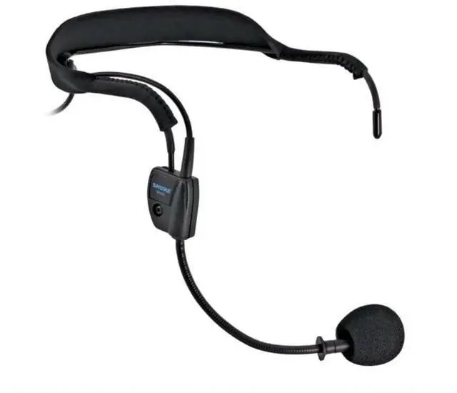 Main image of WH20 Dynamic Headset Microphone (Wired) - Rugged, Lightweight, Secure Fit for Active Mic Users, for Instructors/Musicians, 3-pin Male XLR Connector with Detachable Belt Clip (WH20XLR)