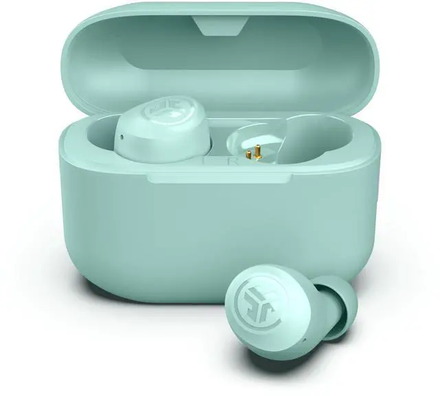 Main image of Go Air Pop+, True Wireless Earbuds, Bluetooth Earbuds with Microphone, Dual Connect, EQ3 Sound, Mint Green