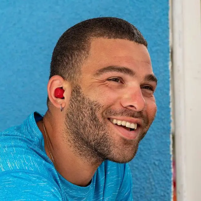 Alt view image 5 of 7 - Go Air Pop, True Wireless Earbuds, Bluetooth 5.1, Dual Connect, IPX4, EQ3 Sound Settings, Rose