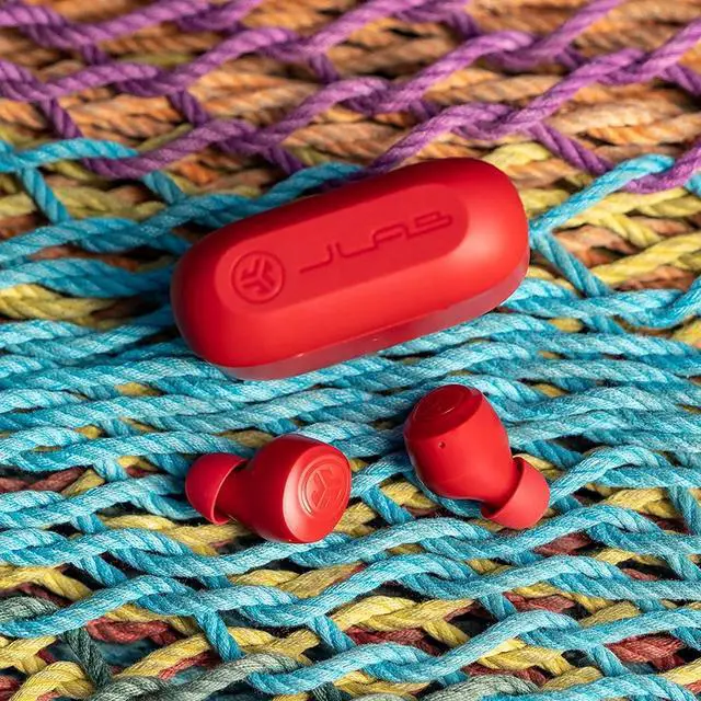 Alt view image 7 of 7 - Go Air Pop, True Wireless Earbuds, Bluetooth 5.1, Dual Connect, IPX4, EQ3 Sound Settings, Rose