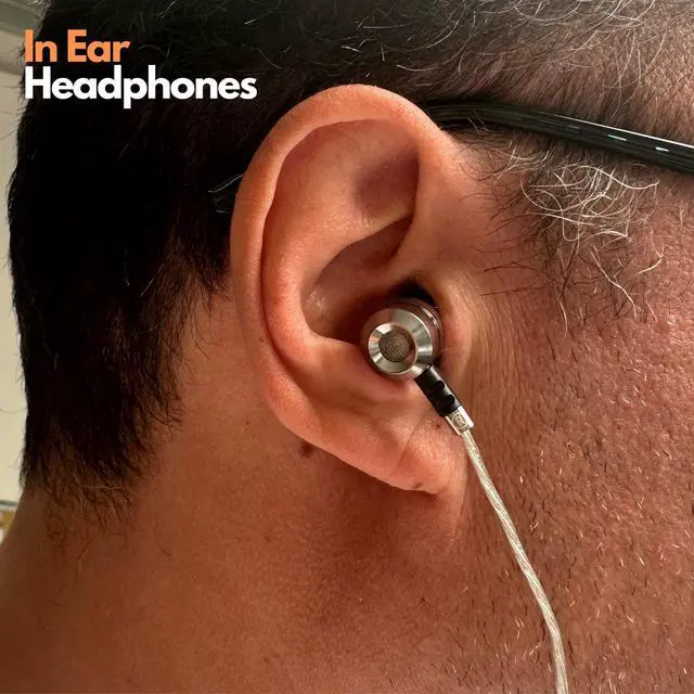 Alt view image 3 of 7 - SP3060VC Wired Earbuds with Mic, in Ear Headphones with Deep Bass, Noise Isolating Earphones, 10mm Drivers, Tangle Free Cable, 3.5mm Jack