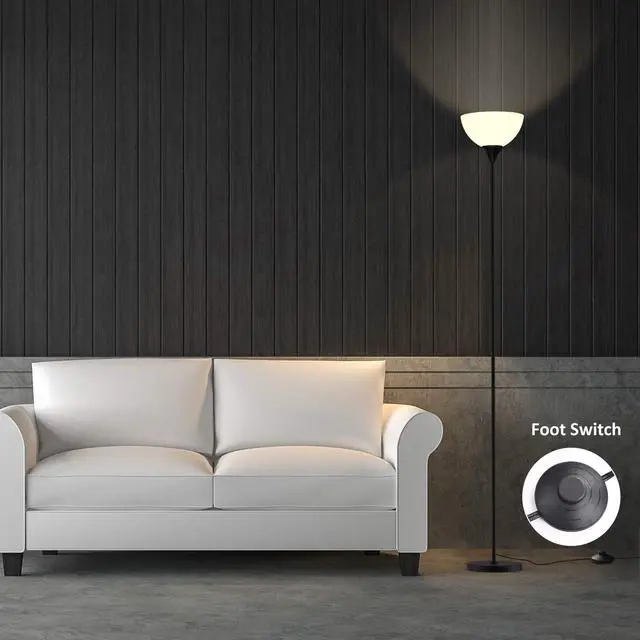 Alt view image 6 of 7 - Smart RGB Floor Lamps Work with Alexa, Google Assistant WiFi App, Modern Color Changing Floor Lamp, Dimmable Corner Floor Lamp for Living Room, Bedroom and Play Room (Without Remote Control)
