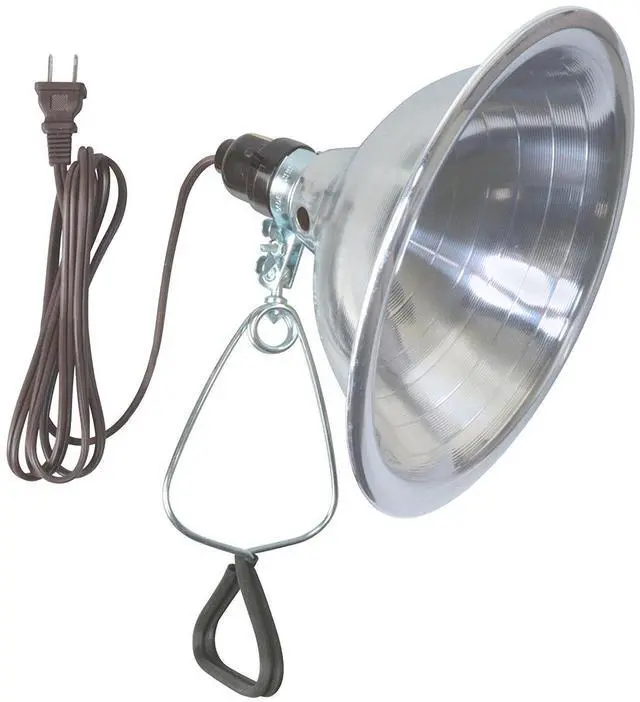 Main image of Clamp Lamp Light with Aluminum Reflector; 150W; UL Listed; 6- Foot Cord