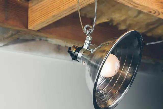 Alt view image 6 of 7 - Clamp Lamp Light with Aluminum Reflector; 150W; UL Listed; 6- Foot Cord