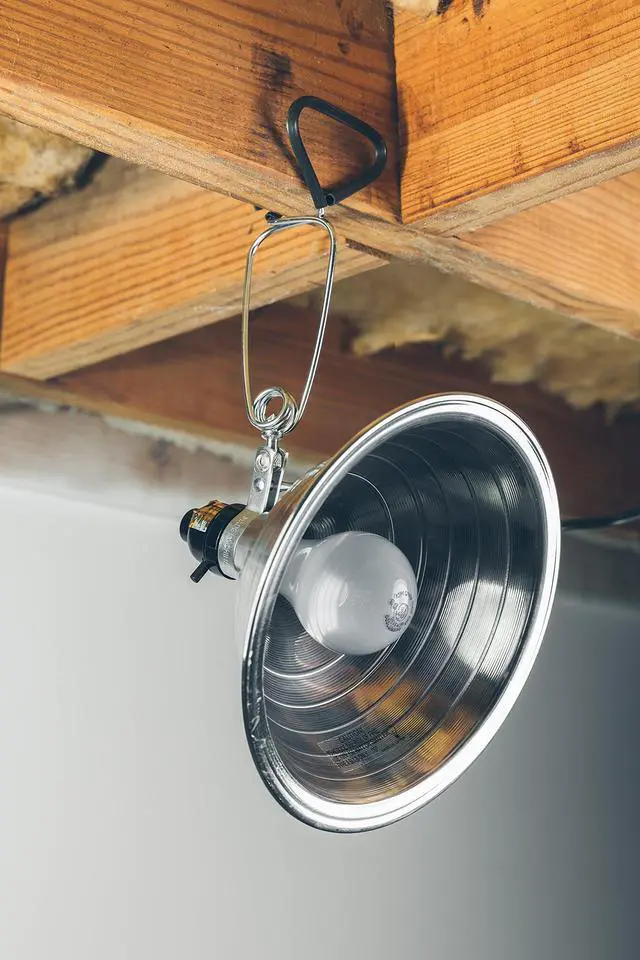 Alt view image 7 of 7 - Clamp Lamp Light with Aluminum Reflector; 150W; UL Listed; 6- Foot Cord
