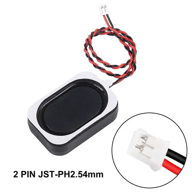 Alt view image 4 of 6 - 10Pcs 4 Ohm 3W Mini Full-Range Speaker 8ohm 2 Watt with JST-PH1.25mm 2-Pin Interface for DIY Electronics