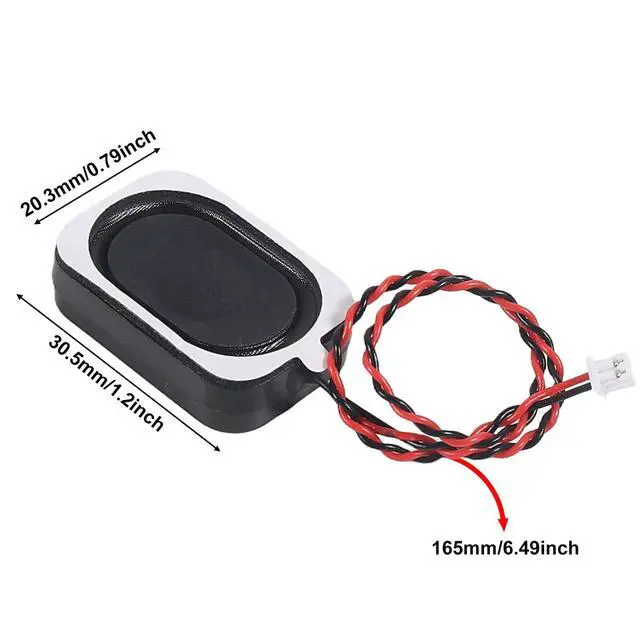Alt view image 5 of 6 - 10Pcs 4 Ohm 3W Mini Full-Range Speaker 8ohm 2 Watt with JST-PH1.25mm 2-Pin Interface for DIY Electronics