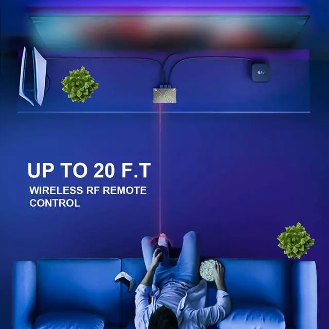 Alt view image 6 of 7 - 8K High-Definition Remote Switch - HDMI 2.1 Switcher 1 in 3 Out & 3 in 1 Out Bidirectional Switcher, Supports 8K@60Hz / 4K@120Hz