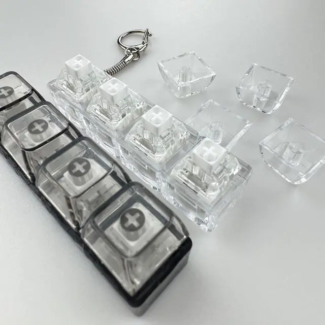 Alt view image 6 of 6 - Kailh 10 PCS Box White Switch Replacement 3 Pin Mechanical Keyboard Switches, Clicky, Accurate Typing, Dustproof, Suitable for clicker for 3D Prints and MX Gaming Mechanical Keyboards