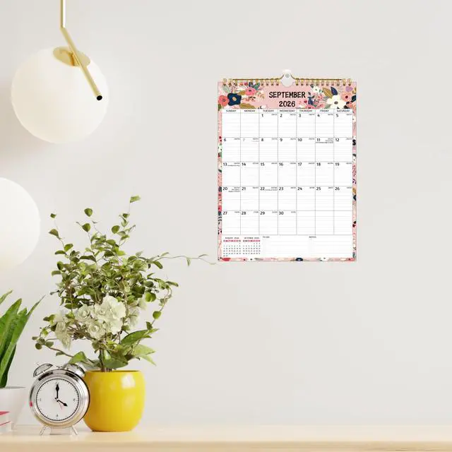 Alt view image 2 of 7 - Wall Calendar 2026-2028 2 Year Calendar 2026-2028, 8.5 x 11 In, Jul 2026 - Jun 2028, 24-Month Calendar, Small Monthly Calendar 2026-2026 Vertical, Ruled Blocks, Thick Paper, Holidays, To-do Notes