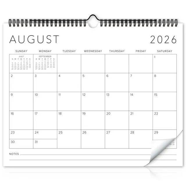 Main image of Beautiful 2026-2027 Wall Calendar - Runs from June 2026 until December 2027 - Large 14.5" x 11.5" Office Wall Calendar for Easy Organizing