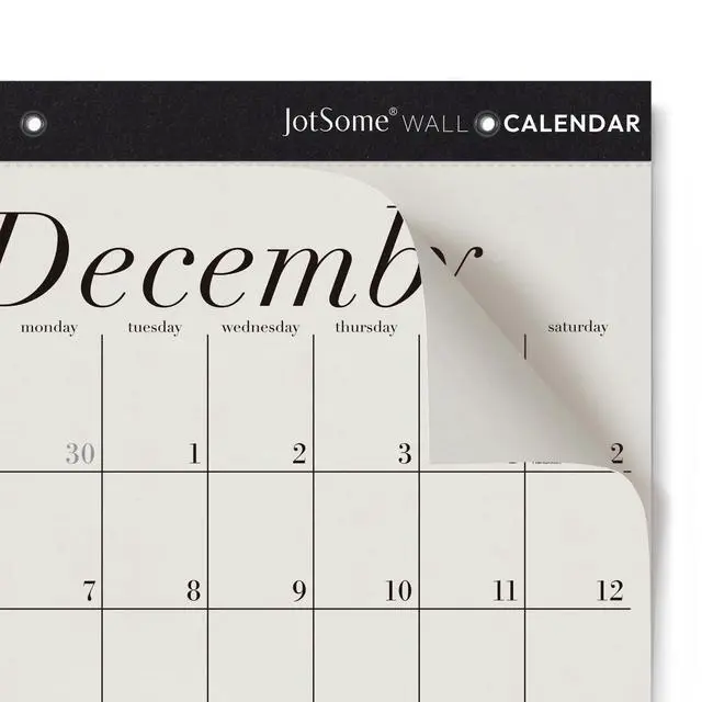 Alt view image 5 of 7 - Wall Calendar 2026-2027, Large Monthly Wall Calendar 12x17 inch From July 2026 to December 2027, Big Grid Hanging Calendar with Note for Organizing