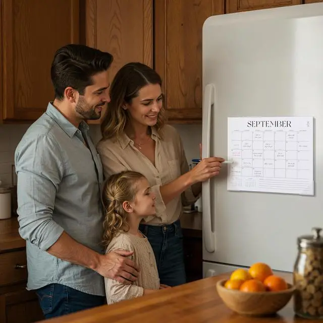 Alt view image 5 of 6 - Magnetic Wall Calendar 2026-2027, 18 Month Monthly Calendar from July 2026 to December 2027, 13 x 11, Academic Fridge Calendar for Home & Office Organization