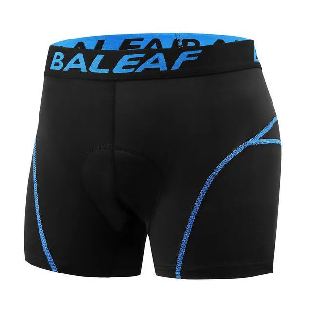Alt view image 3 of 7 - Men's 3D Padded Bike Shorts Cycling Underwear MTB Liner Road Biking Bicycle Clothes Blue M