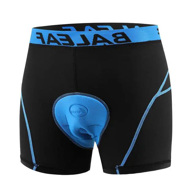 Alt view image 7 of 7 - Men's 3D Padded Bike Shorts Cycling Underwear MTB Liner Road Biking Bicycle Clothes Blue M