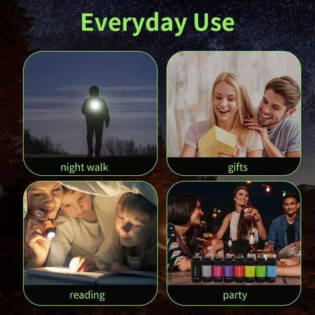 Alt view image 5 of 7 - Mini Keychain Flashlight, Travel Flashlight USB Torch Rechargeable Colorful LED Flashlight High-Powered Pocket Keychain Flashlights, Gift for Kids, 8 Pack