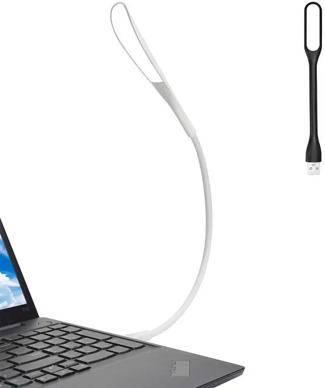 Main image of Dimmable USB Light for Laptop, Mini USB Keyboard Light, Flexible USB Lamp for Notebook Computer (3-Class Adjustable Brightness, On/Off Touch Switch, White)