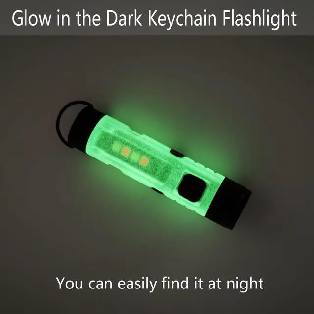 Alt view image 4 of 7 - MINI EDC Rechargeable Keychain Flashlight, 300 Lumens USB C Rechargeable Keychain Flash Light, Compact Portable Mini Tiny LED Keyring Lights with Pocket Clip Everyday Carry, Emergencies