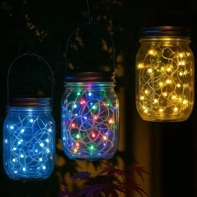 Alt view image 6 of 7 - Rechargeable Fairy Lights - 7ft 20 LED String Lights, USB Rechargeable Battery Operated Twinkle Light for Mason Jars Wedding Decor Centerpiece Table Decorations Christmas