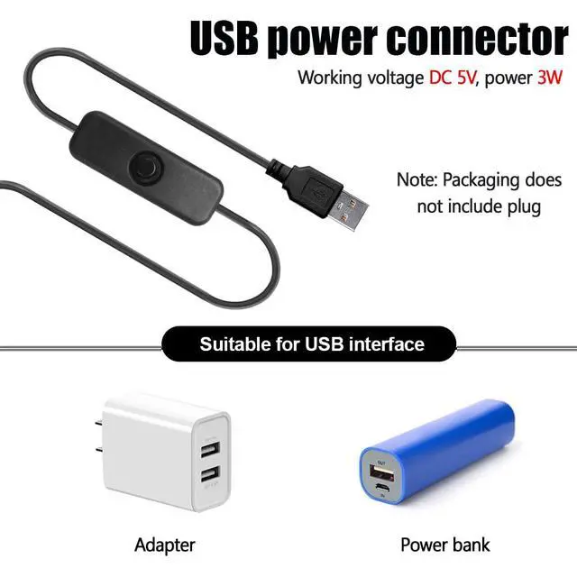 Alt view image 3 of 7 - LED Aquarium Light, Colorful Submersible LED Light Waterproof USB Underwater Light for Aquarium Fish Tank