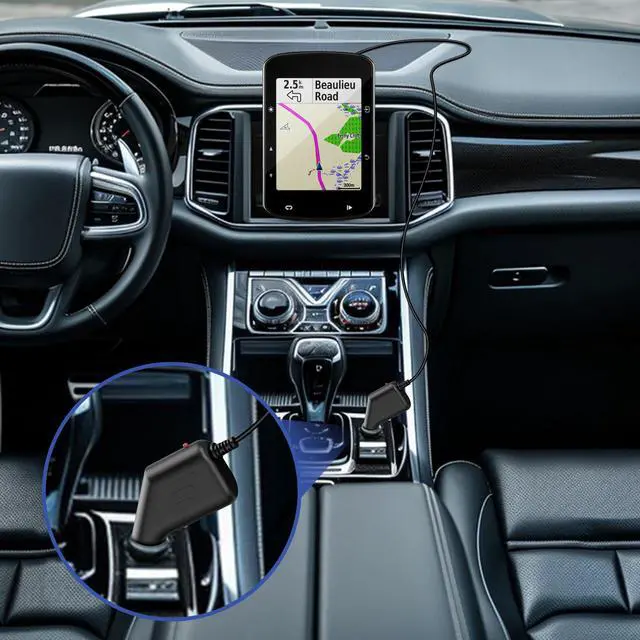 Alt view image 6 of 6 - Mini USB Car Charger Power Adapter 5V 2A DC Cable for Rand McNally TND 530 720 730 IntelliRoute Truck GPS RVND 7710 5510 Tomtom Start 50 Eviant APS-C180520L-G, 4ft Black