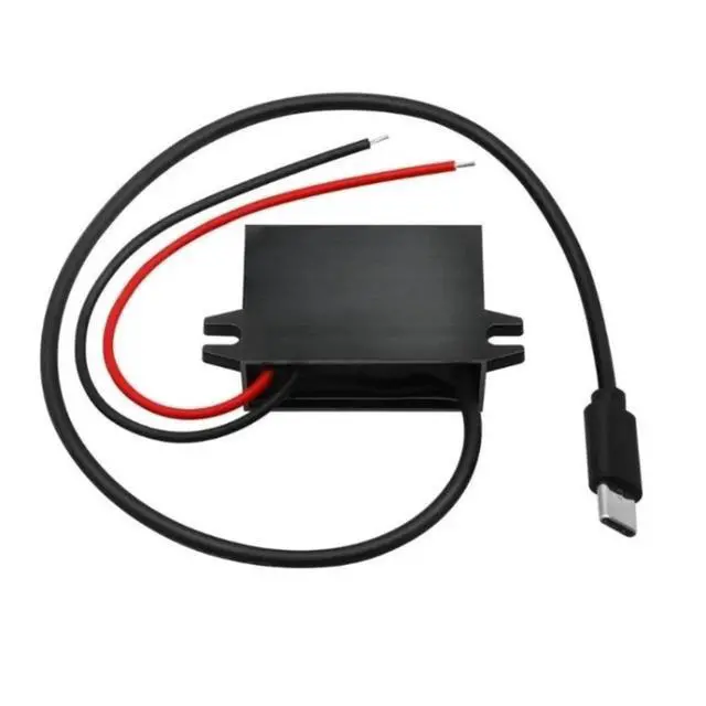 Alt view image 5 of 6 - 1pc 12V to 5V 3A 15W Step Down Power Converter Power Supply USB Type-C Mini Charger for Auto Car Motorcycle Bus Truck(Single MINI USB)