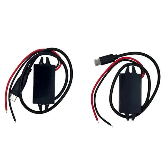 Alt view image 5 of 7 - 1pc 12V24V to 5V 3A Step Down Converter Power Supply Module for Adapter Mini Micro USB Car Male Female with Car Charger(Bend-Micro)