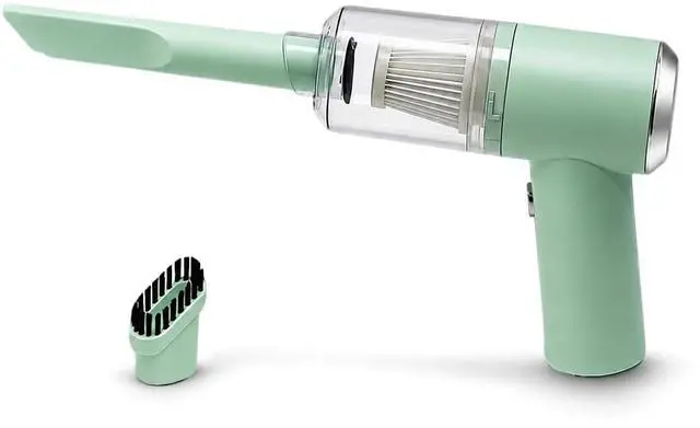 Main image of Mini Handheld Vacuum Cordless, Lightweight Portable Small Vacuum Cleaner for Car, Desk, Keyboard, Sofa, Drawers and Crumbs, USB Rechargeable with Washable Filter, Mint Green