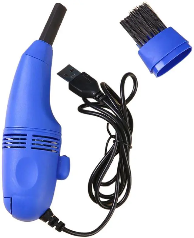 Main image of Keyboard Vacuum Cleaner Portable Mini Desktop Vacuum Long Lasting Handheld Vacuum Cleaner with USB Cord, Nozzle Brush, Mini Vacuum Cleaner for Cleaning Laptop Dust, Hair, Crumbs