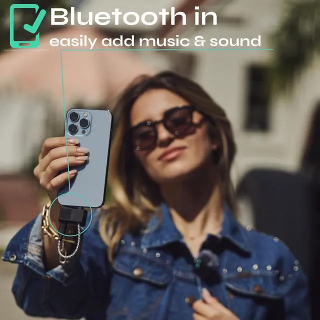 Alt view image 7 of 7 - Creatormic Voice-enhancing Mini Wireless Lavalier Microphones for Iphone, Android, Camera - Limiter, Voice Eq, Noise Cancel, Magnetic Mount 2 Pack Lapel Mics for Youtube, Vlogging, Streaming, Tiktok