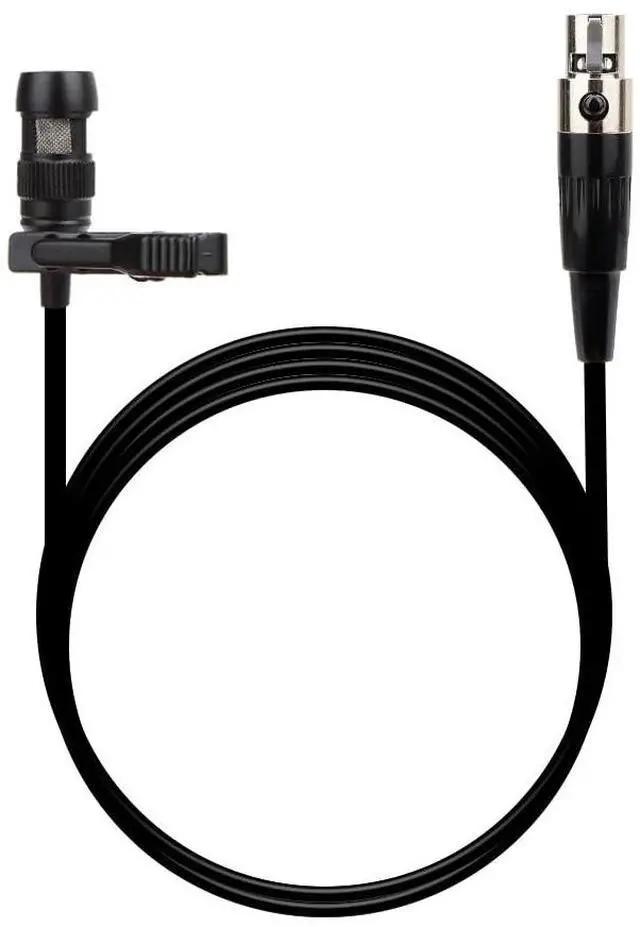 Main image of Lavalier Microphone Lapel Microphone, Heart Shaped Directional Condenser mic Compatible with Shure Wireless Bodypack Transmitter, with 1.45m Cable Mini XLR 4 Pin TA4F Plug