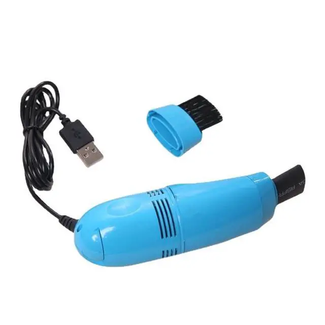 Alt view image 6 of 7 - Mini USB Desktop Table Keyboard Vacuum Cleaner with Brushes(Random)